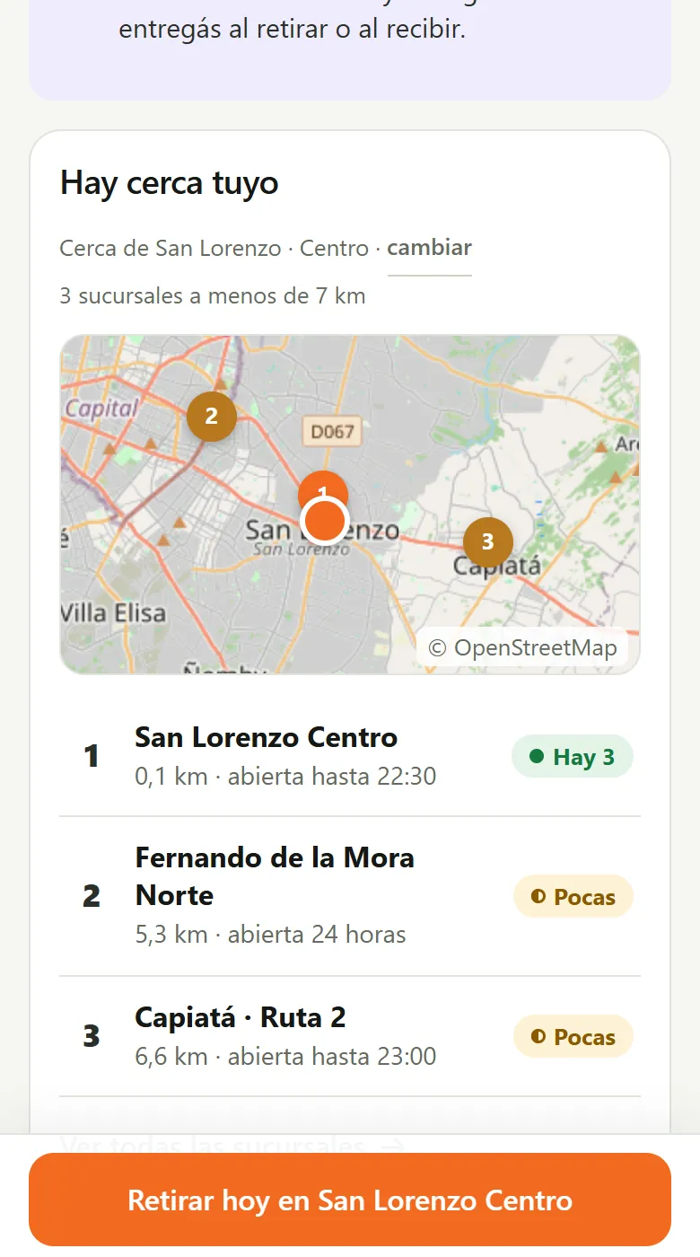 ¿Dónde hay?